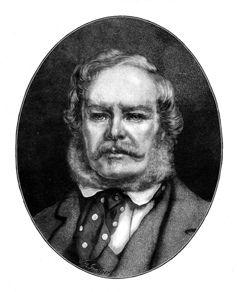 The late Sir Edwin Landseer, R.A., 1873. Creator: William Biscombe Gardner.