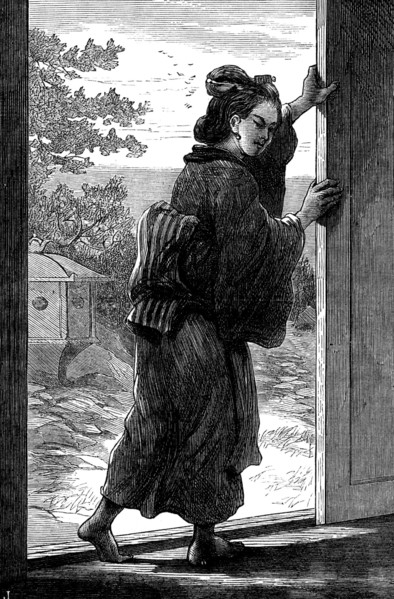 Sketches in Japan: Morning, 1873. Creator: Unknown.