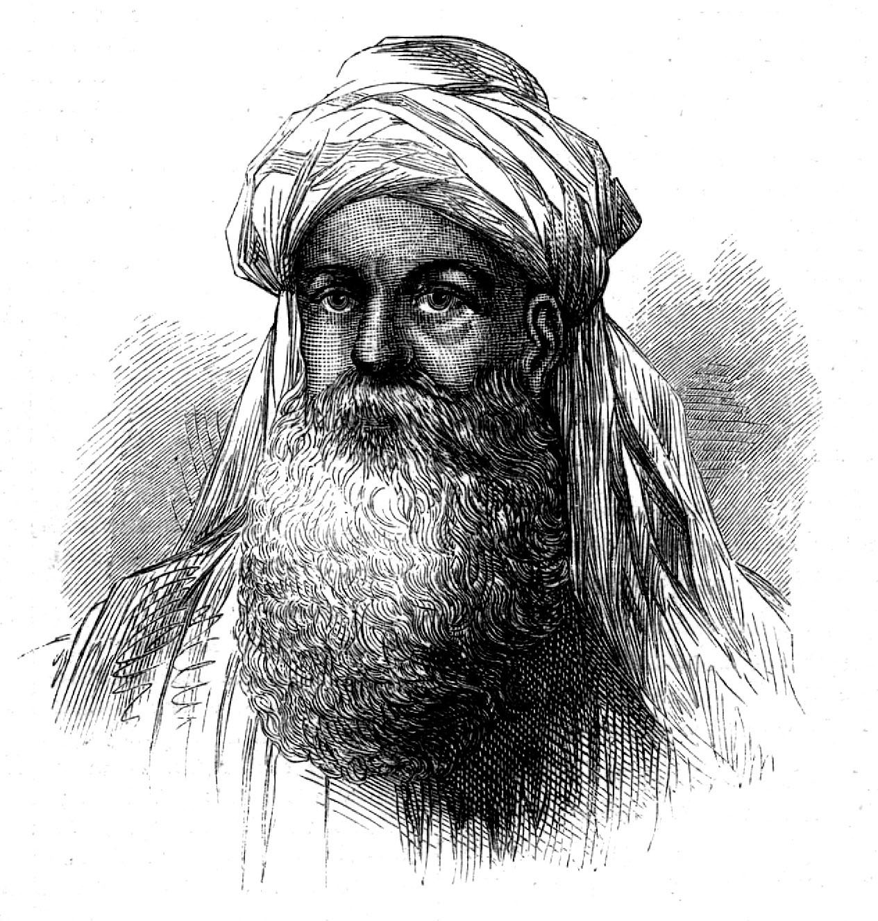 Arab Governor, Lamoo, 1873. Creator: Unknown.