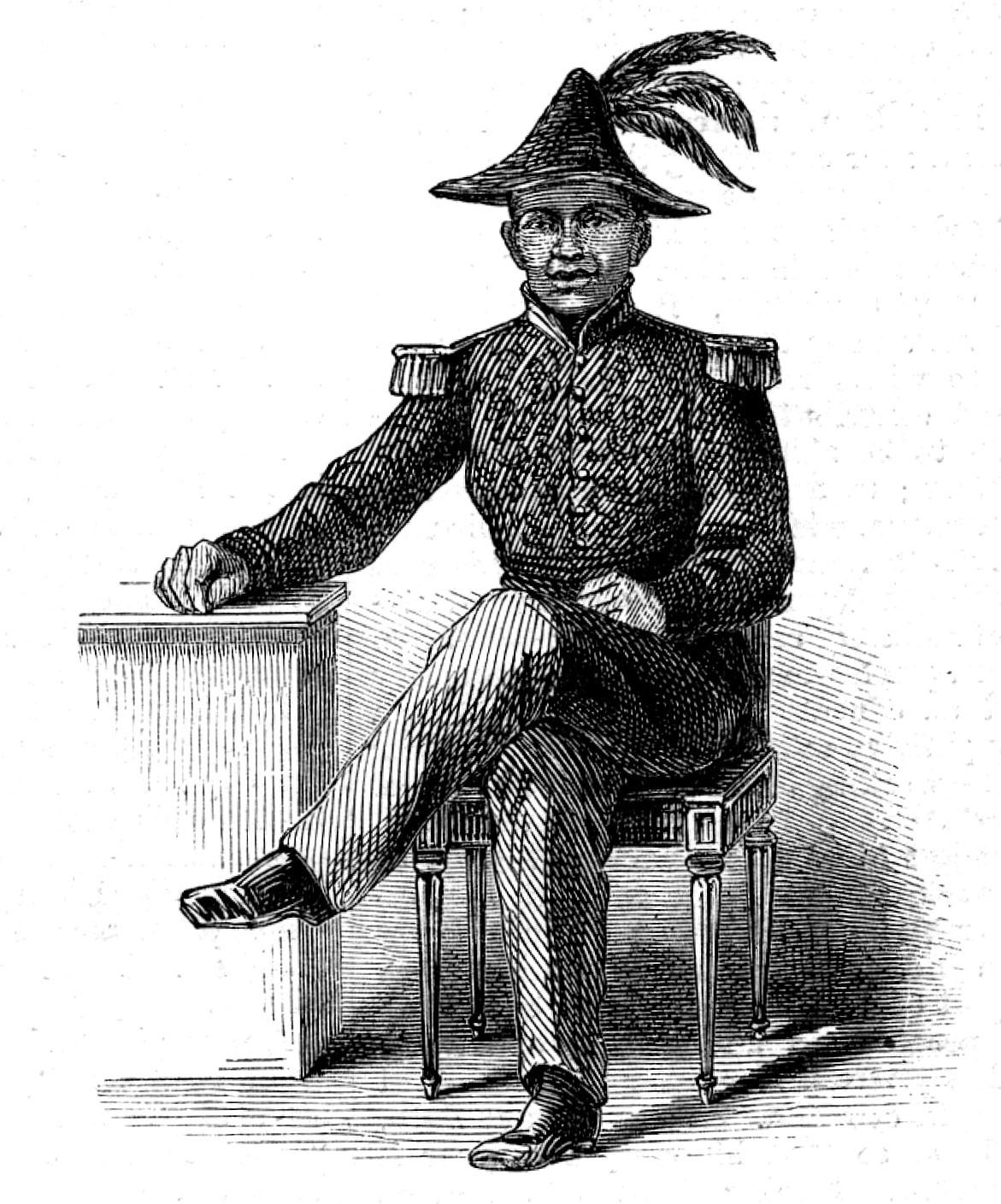 Governor of Majunga, Madagascar, 1873. Creator: Unknown.