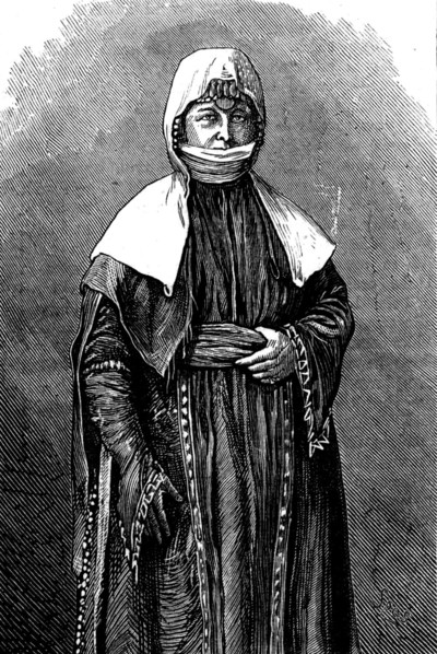 The Nations of Western Asia: Armenian woman in Karabok, 1873. Creator: Unknown.