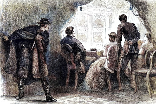 Assassination of President Lincoln, Washington DC, 1865 (c1880). On Good Friday, 14th April 1865,