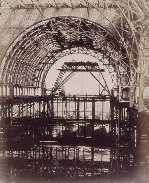 'South Transept looking towards Penge', Crystal Palace, Sydenham, 1852-1854. Designed by Sir Joseph