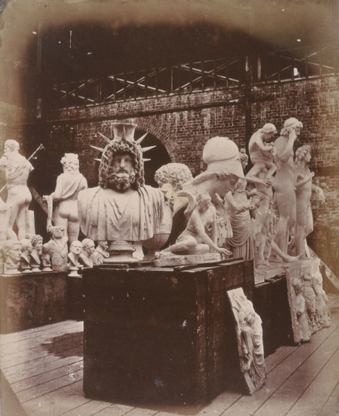 'Group of Sculpture in the Roman Court', Crystal Palace, Sydenham, 1852-1854. Designed by Sir