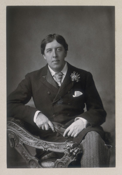 Oscar Wilde, c1890-c1894. Irish poet, author, dramatist, and exponent of "art for art's sake". His