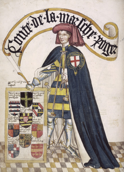 Roger Mortimer, c1430-c1440 (before 1450). Portrait of Roger Mortimer, Earl of March, a Knight