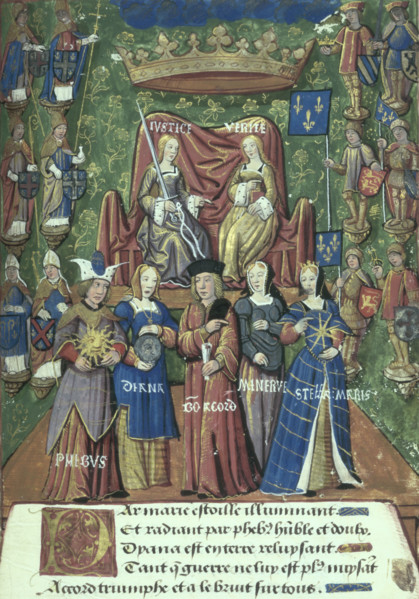 Pageant at the Châtelet, 1514. Spectacle staged for the royal entry of Mary Tudor into Paris.
