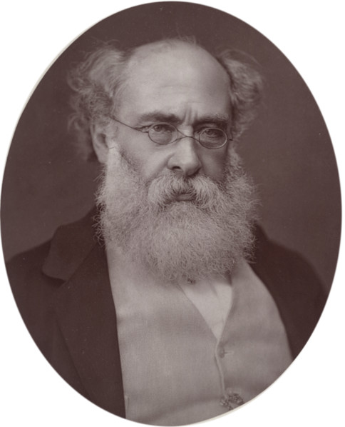 Anthony Trollope, writer, 1878. Trollope was one of the greatest Victorian novelists. He gained his