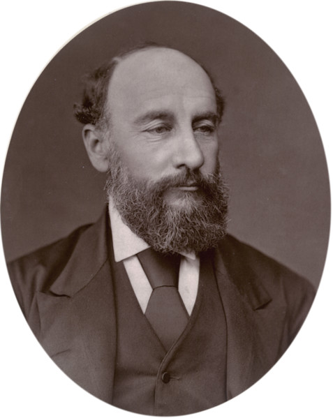Sir George Strong Nares, Arctic explorer, 1878. After returning to England in 1854 from an Arctic