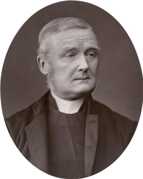 James Fraser, Bishop of Manchester, 1878. Fraser taught at Oriel College, was a prebendary at