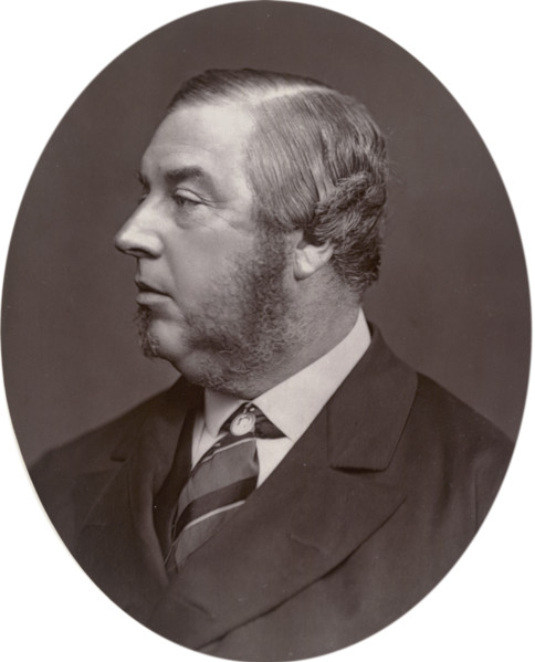 George Sclater-Booth MP, President of Local Government Board, 1878. While a Conservative member of