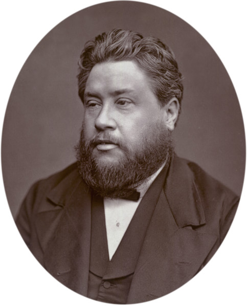 Reverand Charles Haddon Spurgeon, pastor of the Metropolitan Tabernacle, 1880. Spurgeon preached