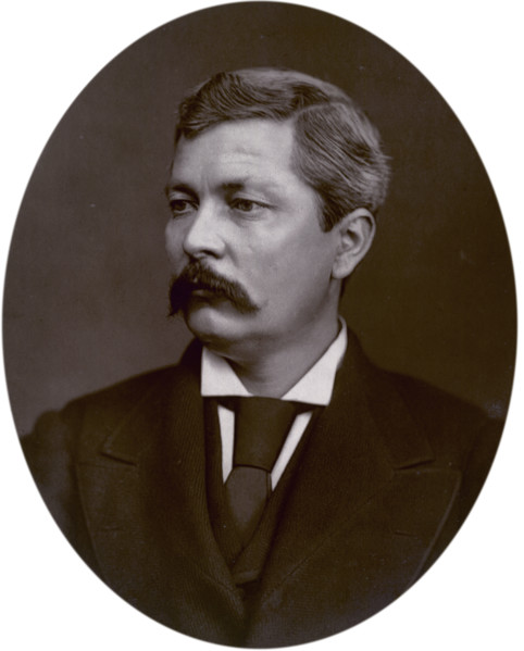 Henry Morton Stanley, African explorer, 1880. Stanley was sent by the New York Herald to look for