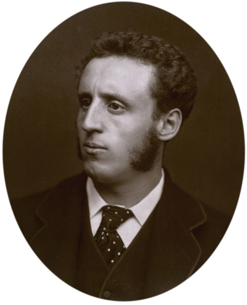 Walter William Ouless, portrait painter, 1880. Ouless first exhibited at the Royal Academy in 1869.