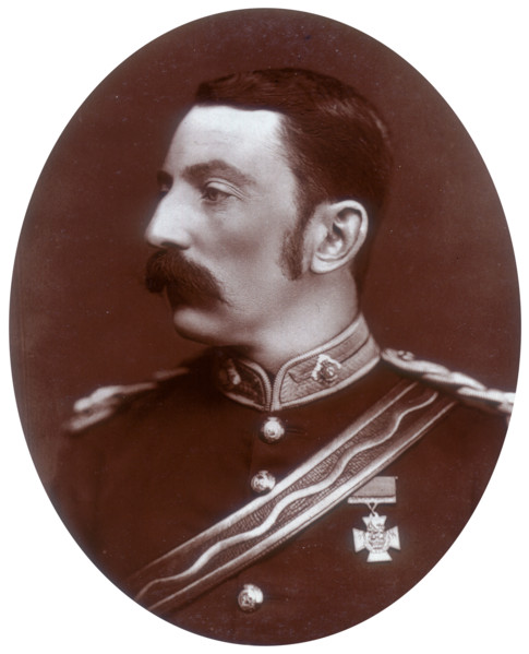 Major John Rouse Merriott Chard, VC, 1881. Chard (1847-1897), then a Lieutenant in the Royal