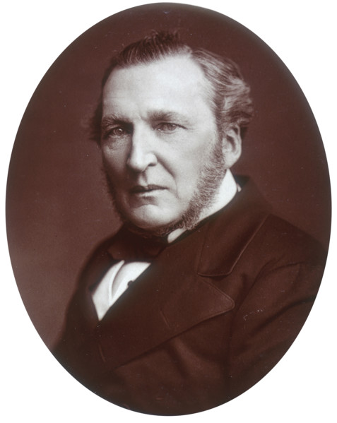 Hugh McCalmont Cairns, politician and statesman, 1881. Born in Ireland, Cairns (1810-1885) entered
