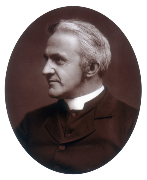 The Reverend Henry Parry Liddon, Canon of St Paul's Cathedral, London, 1881. Liddon (1829-1890) was