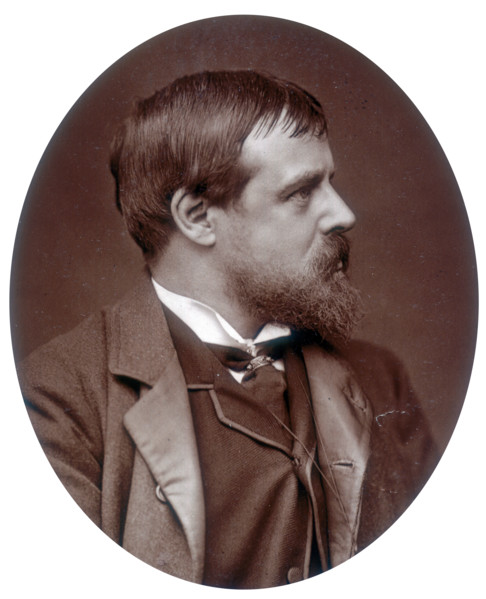 Lawrence Alma-Tadema, artist and Royal Academician, 1881. Dutch-born painter Alma-Tadema