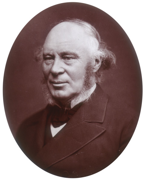 John Fowler, civil engineer, 1882. Together with Benjamin Baker, Fowler (1817-1898) designed the