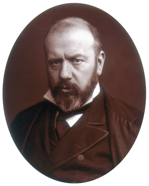 John Pettie, artist and Royal Academician, 1882. Pettie (1839-1893) was born in Edinburgh and moved