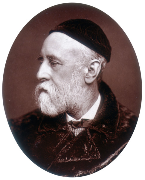 George Frederick Watts, artist and Royal Academician, 1882. A popular Victorian painter and