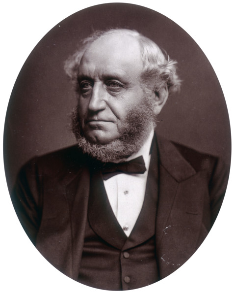 Sir George Job Elvey, organist and composer, 1882. Elvey (1816-1893) was organist and choirmaster