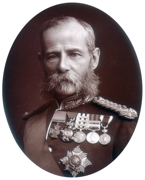 General Sir Frederick Sleigh Roberts, 1882. Sir Frederick, 1st Earl Roberts (1832-1914) was one of