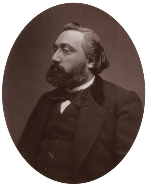 Leon Gambetta, French statesman, 1882. A republican politician, Gambetta (1838-1882), was an