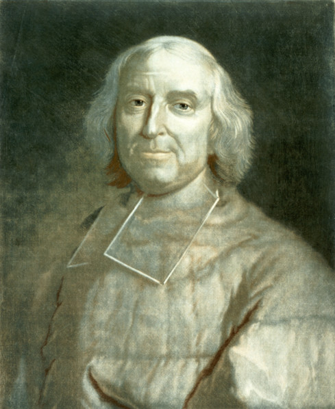Cardinal de Fleury, c1738. Portrait of the French cardinal, Andre-Hercule de Fleury. He never