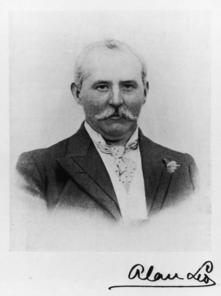Portrait of Alan Leo, (c1895?). British astrologer and author, founder of the monthly journal