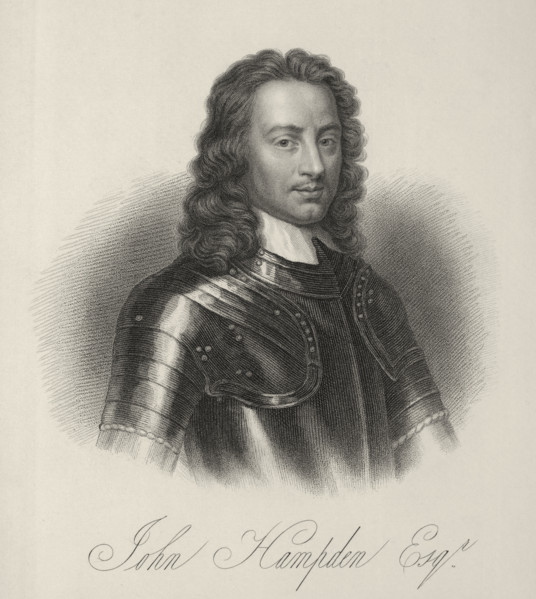 John Hampden Esq, c1620-c1640, (1834-1837). English Parliamentary leader who opposed King Charles I