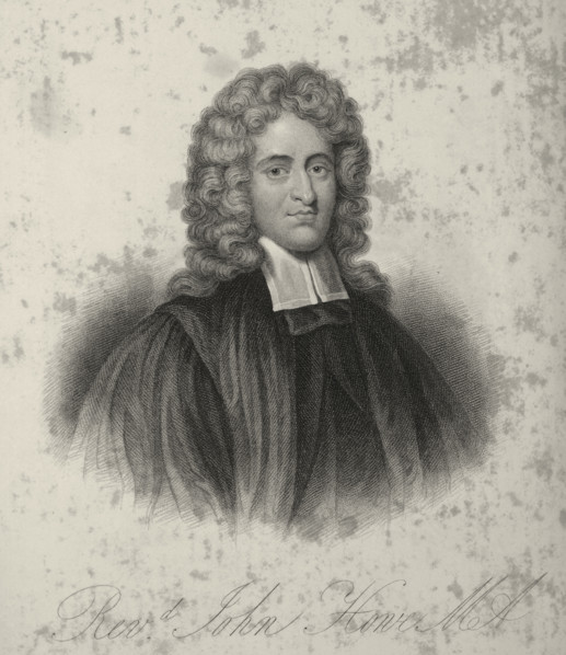 Rev John Howe, late 17th century, (c1834-c1837). John Howe (1630-1705) was an English Puritan