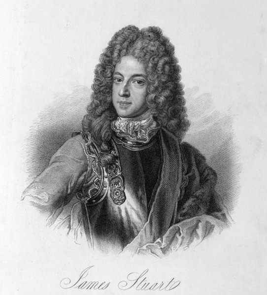 James Stuart (King James III), c1720-c1740, (1834-37). Portrait of the 'Old Pretender' (1688-1766),