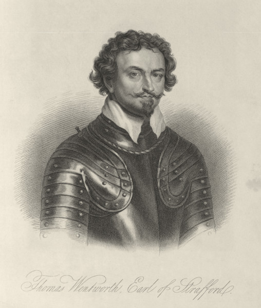 Sir Thomas Wentworth, 1st Earl of Strafford, c1630-c1640, (1834-1837). Wentworth (1593-1641) was