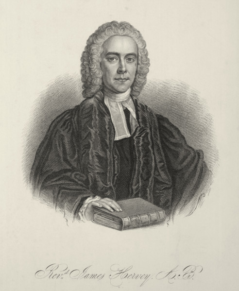 Revd. James Hervey A.B., c1740, (1834-1837). Hervey (1714-1758) was a British devotional writer.