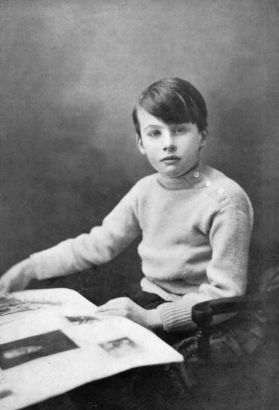 Raymond Wilfrid Sholto Douglas aged 9, 1911. Raymond Douglas (1902-1964) was the only child of Lord