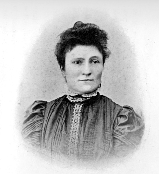 Madame Dupoirier of the Hotel D'Alsace, 1906. 'She was kind to Oscar Wilde during his last days'.
