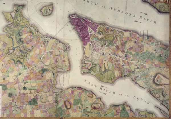 Plan of the City of New York, in North America: Surveyed in the Years 1766 & 1767. Map of the