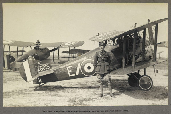 The eyes of the army, 1921. From India Office Official Record Of The Great War, 1921.