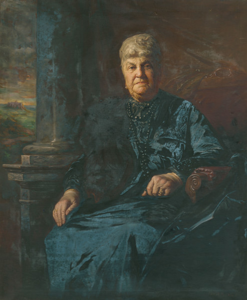 Portrait of Countess Csákyová, 1923.
