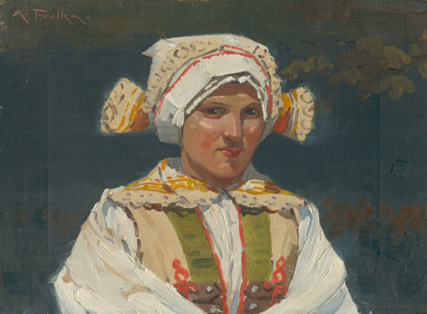 Girl in a Folk Costume, 1910.