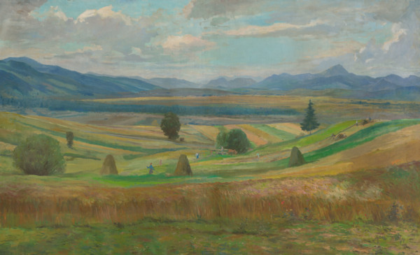 Landscape at Liptov, 1954.