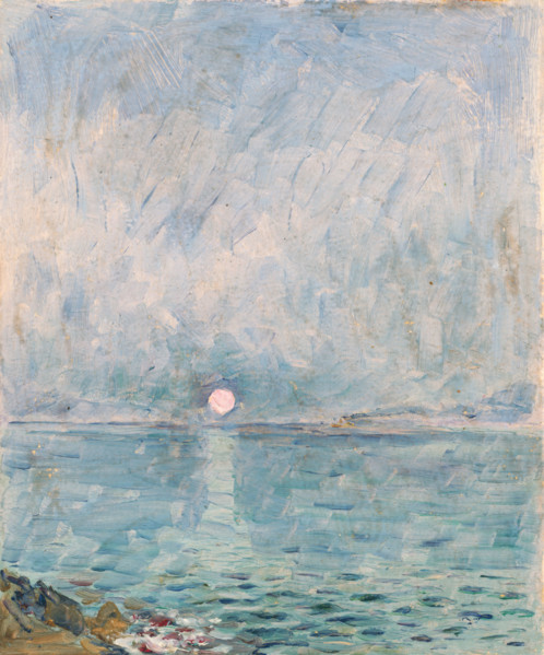 Sea, early 20th century.