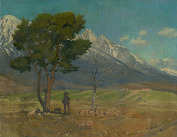 Pod Tatrami, 1921. Under the Tatras.