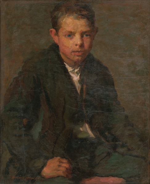 Portrait of young labourer, 1907.