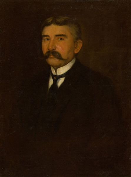 Portrait of the artist's father, 1905-1910.
