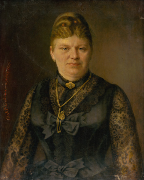 Portrait of a Woman, 1887.