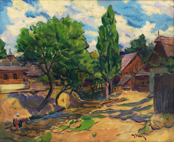 Landscape with Houses, 1920-1925.