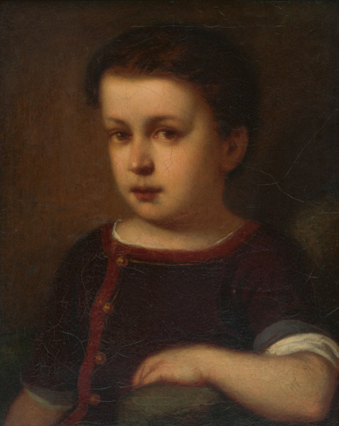 Portrait of a child, c1865.