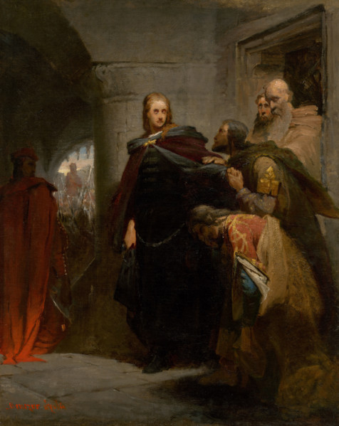 Hunyadi's Farewell to his Homeland, 1864-1866.